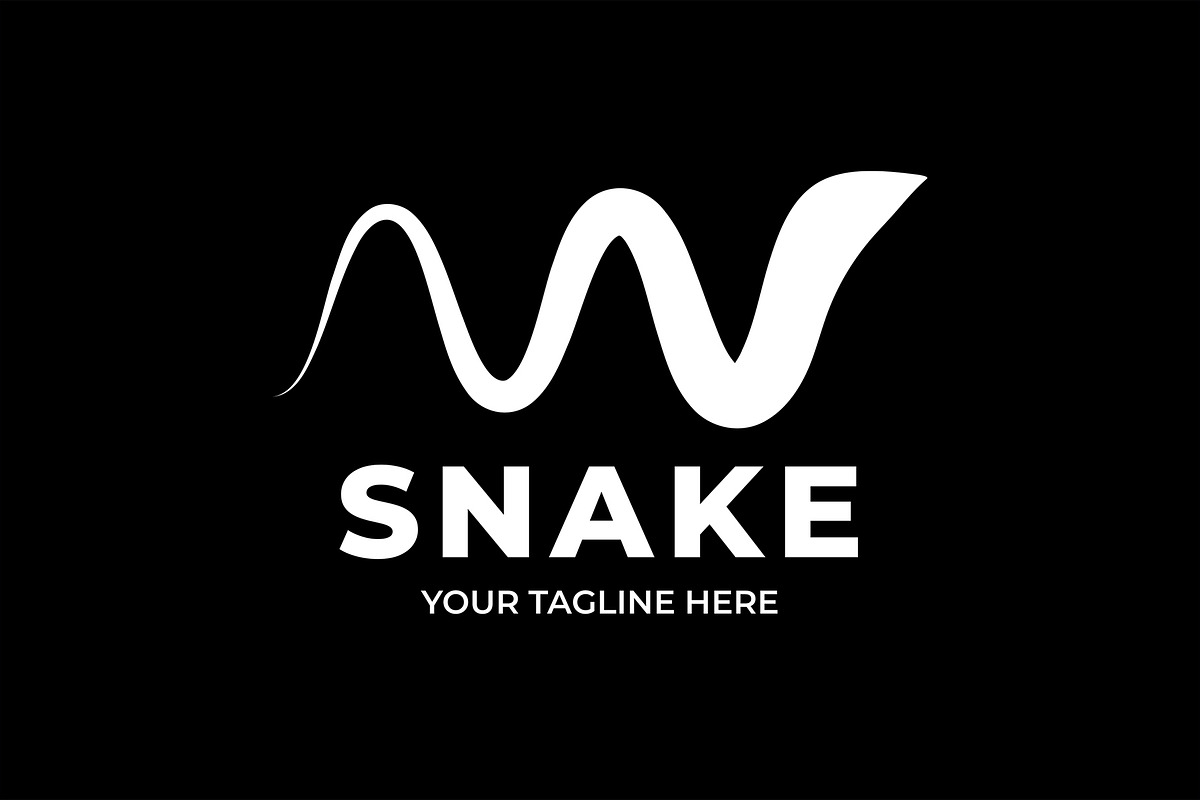Snake Logo Minimal Design, a Branding & Logo Template by M9 Design (Photo 2 of 6)