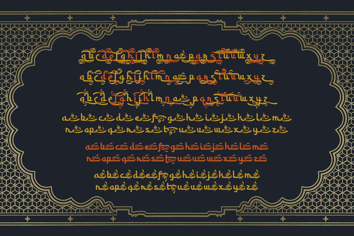 Aselami Islamic Font, a Script Font by madeDeduk (Photo 7 of 10)