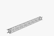 Mini Square Truss (7 PCS Modular), an Architecture 3D Model by akerStudio (Thumbnail 12 of 24)