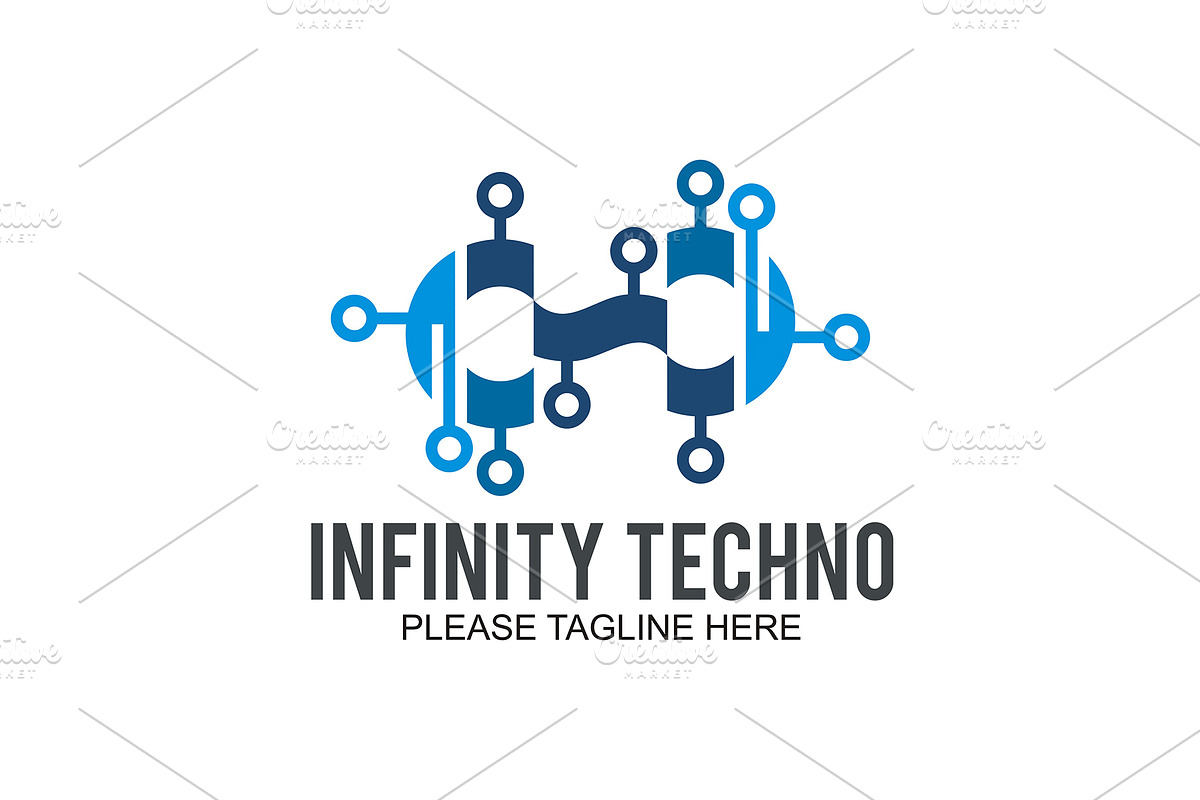 20 Logo Technology Templates Bundle, a Branding & Logo Template by Friendesigns (Photo 7 of 21)