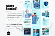 Medical Clinic Instagram Bundle, a Social Media Template by Kromatic Design Studio (Thumbnail 6 of 10)