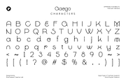 Gaego Font - A Modern and Clean Sans, a Sans Serif Font by roomspace creative lab (Thumbnail 12 of 12)