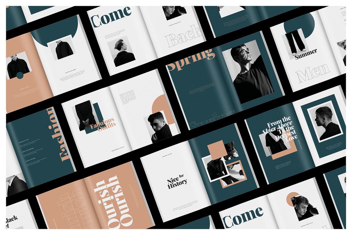 OURISH Editorial Lookbook, a Magazine Template by Arif Tri Ananta (Photo 1 of 14)