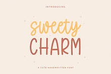 Sweet Charm - Cute Handwritten Font