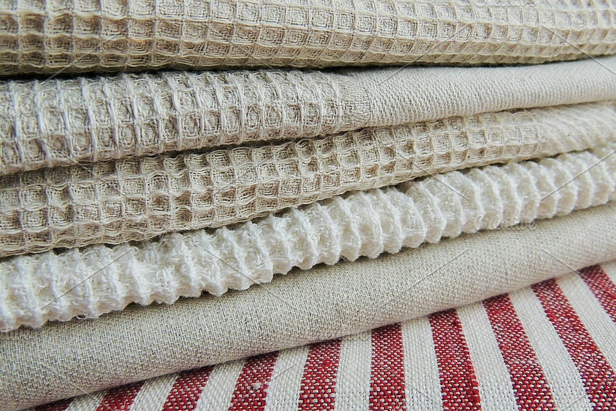 Natural linen fabric bundle., an Abstract Photo by OksanaAn (Photo 11 of 20)