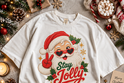 Santa Christmas PNG Bundle 12 pics, a Decorative Illustration by ElDesignState (Thumbnail 8 of 15)