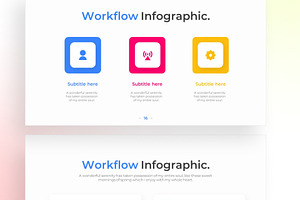 Workflow PowerPoint Infographic