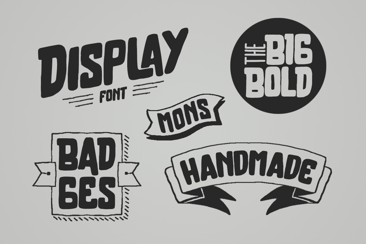 Brother Typeface preview 3