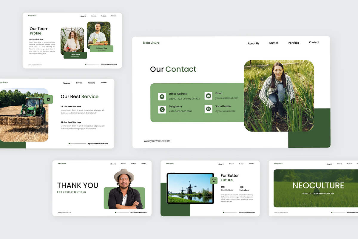 Neoculture - Agriculture Keynote, a Presentation Template by SquidPixey (Photo 6 of 6)