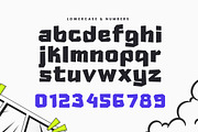 Fishel - Modern Comic Display Font, a Sans Serif Font by Afkari Studio (Thumbnail 7 of 14)