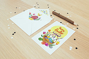 Watercolor bright Easter, a Food Illustration by Kattarina Po (Thumbnail 6 of 9)