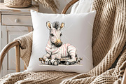 Whimsical Safari Animal Clipart, an Illustration by OK Design (Thumbnail 6 of 6)