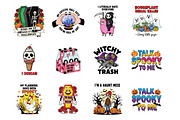 Sarcastic Halloween PNG Bundle, an Illustration by SinaCreation (Thumbnail 2 of 7)