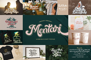 Bold Script Font Bundle Vol 4