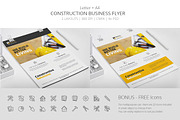 Construction Business Flyer, a Flyer Template by survivor (Thumbnail 1 of 4)