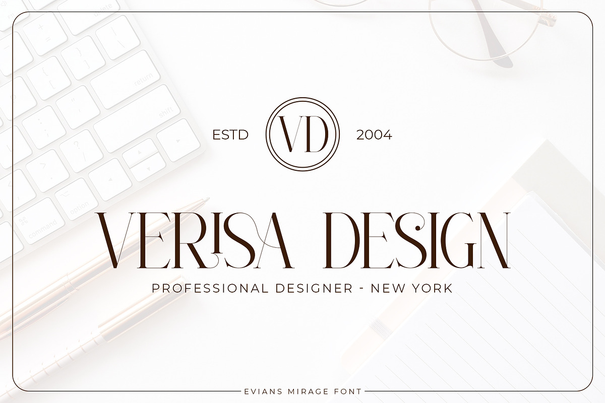 Evians Mirage Serif Font, a Serif Font by Idea Studio (Photo 5 of 14)