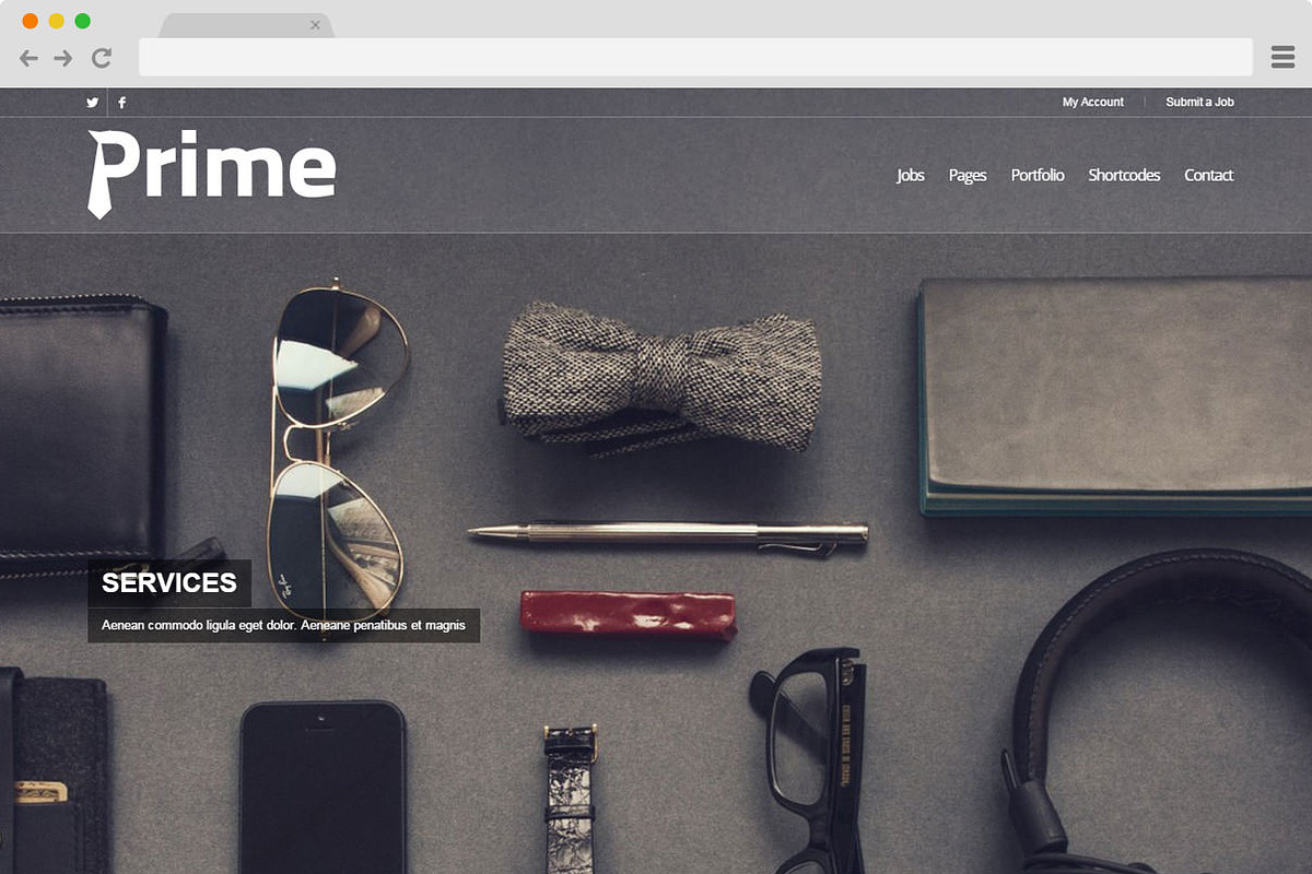 Prime - Job Listings, a WordPress Template by Tiny Giant Studios (Photo 1 of 5)