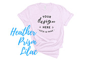 Bella Canvas TShirt Mockups On White, a Shirt Mockup by lock and page (Thumbnail 29 of 92)