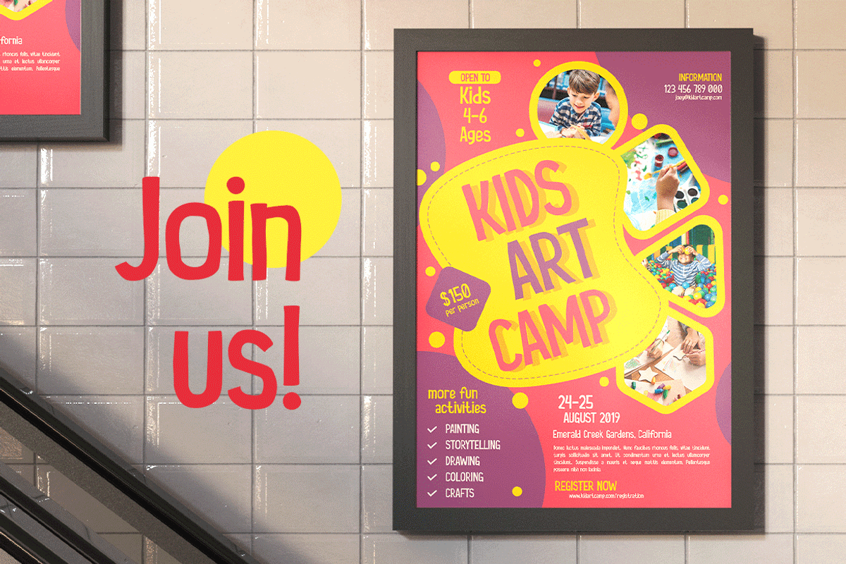 Courage Kid - Fun Kids Font, a Sans Serif Font by Modestype Studio (Photo 8 of 11)
