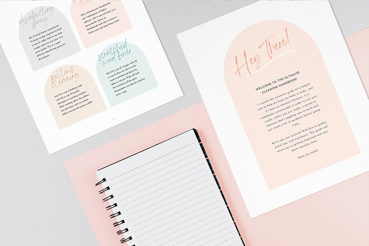 The Ultimate Cleaning Workbook, a Magazine Template by Marigold Studios (Photo 9 of 10)