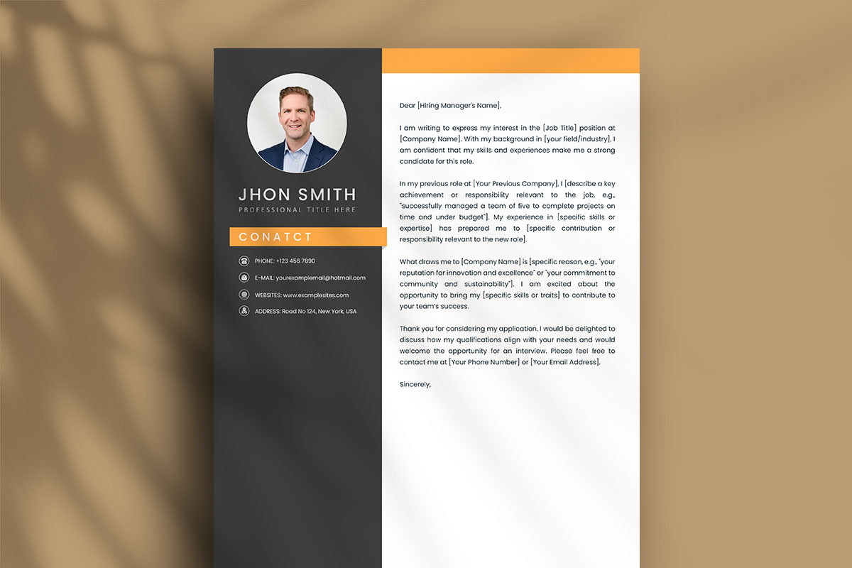 Clean and minimalist resume template, a Resume Template by paulresume (Photo 3 of 4)