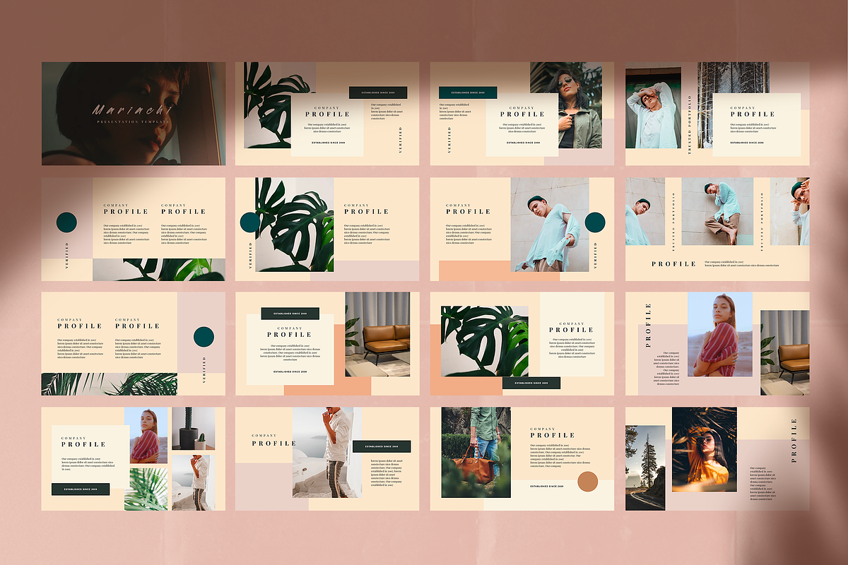 Mariachi - Stylish PPT Template, a Presentation Template by Slidehack (Photo 2 of 4)