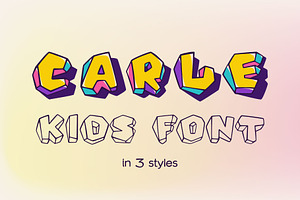 Carle Kids Font