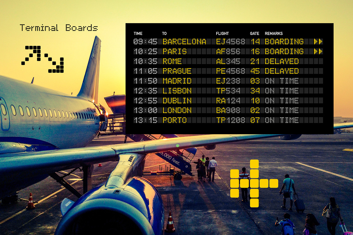 Ruled By Bytes Typeface preview 6