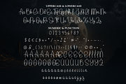 Moonlight | Script Font, a Handwritten Font by Scratchones (Thumbnail 7 of 8)