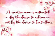 Charlotte, a Script Font by Uloel Design (Thumbnail 3 of 5)