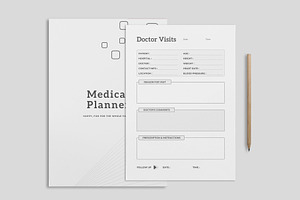 Medical Planner Template Canva V.15