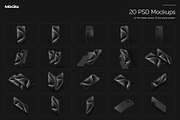 iPhone PRO 15 Mockup Collection, an iPhone Mockup by Mocku (Thumbnail 3 of 14)
