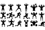 Ultimate Fitness Gym Vector Bundle, an Illustration by Creativeshirt (Thumbnail 10 of 51)