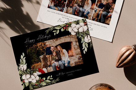 Christmas Card Template CD205