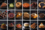 80 Dessert Food Photography Bundle, a Food & Drink Photo by Selenique Studio (Thumbnail 7 of 9)