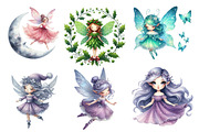 Christmas fairies clipart, an Illustration by Designworld (Thumbnail 3 of 5)