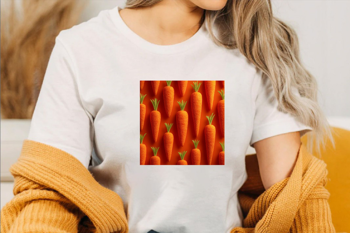 Seamless Carrot Pattern, a Pattern Graphic by SVGArt (Photo 7 of 8)
