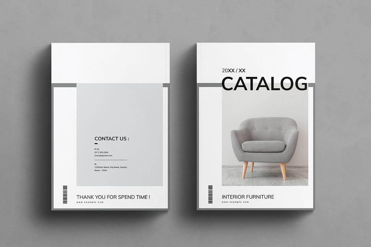 Product Catalog Layout Template, a Magazine Template by E-Type (Photo 7 of 7)