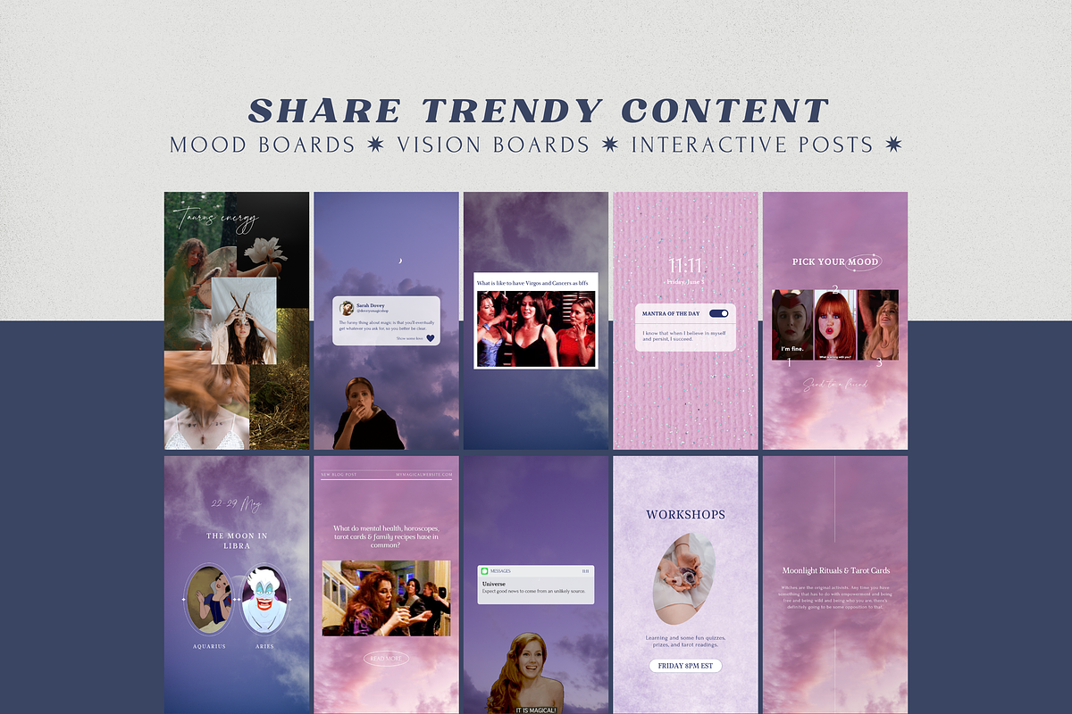Witchy Instagram Story Template, a Social Media Template by Story Native (Photo 8 of 10)