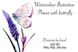 Watercolour Butterfly