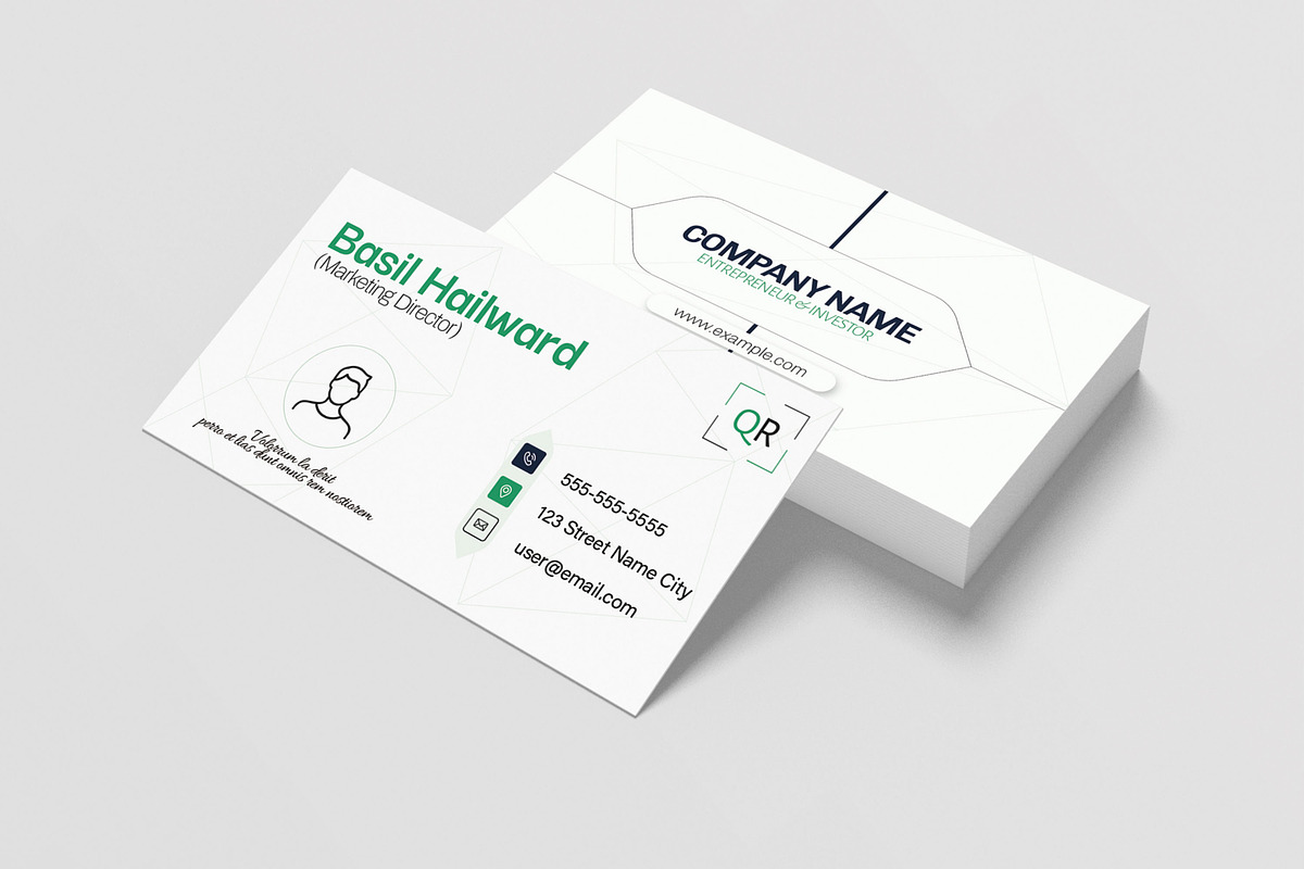 Business Card Template, a Business Card Template by MightyDesign (Photo 2 of 6)