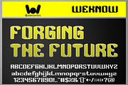 Bomberman font, a Font by weknow (Thumbnail 4 of 9)
