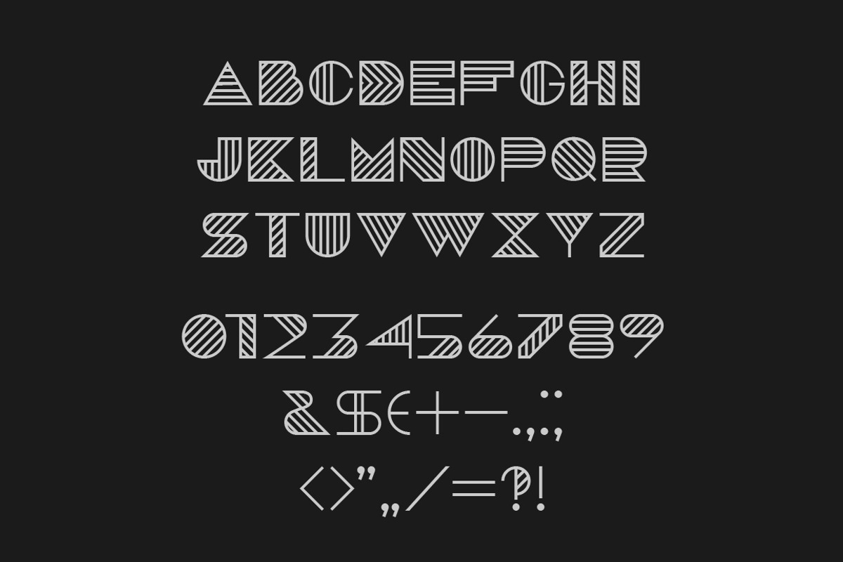 KARMA font preview 2