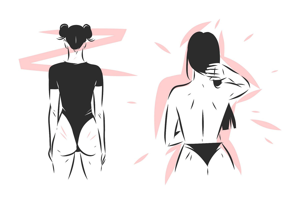 Line body graphics, a Person Illustration by Anastasy_helter (Photo 8 of 20)
