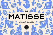 Matisse Linocut Bundle, an Illustration by ClayStudio (Thumbnail 1 of 8)