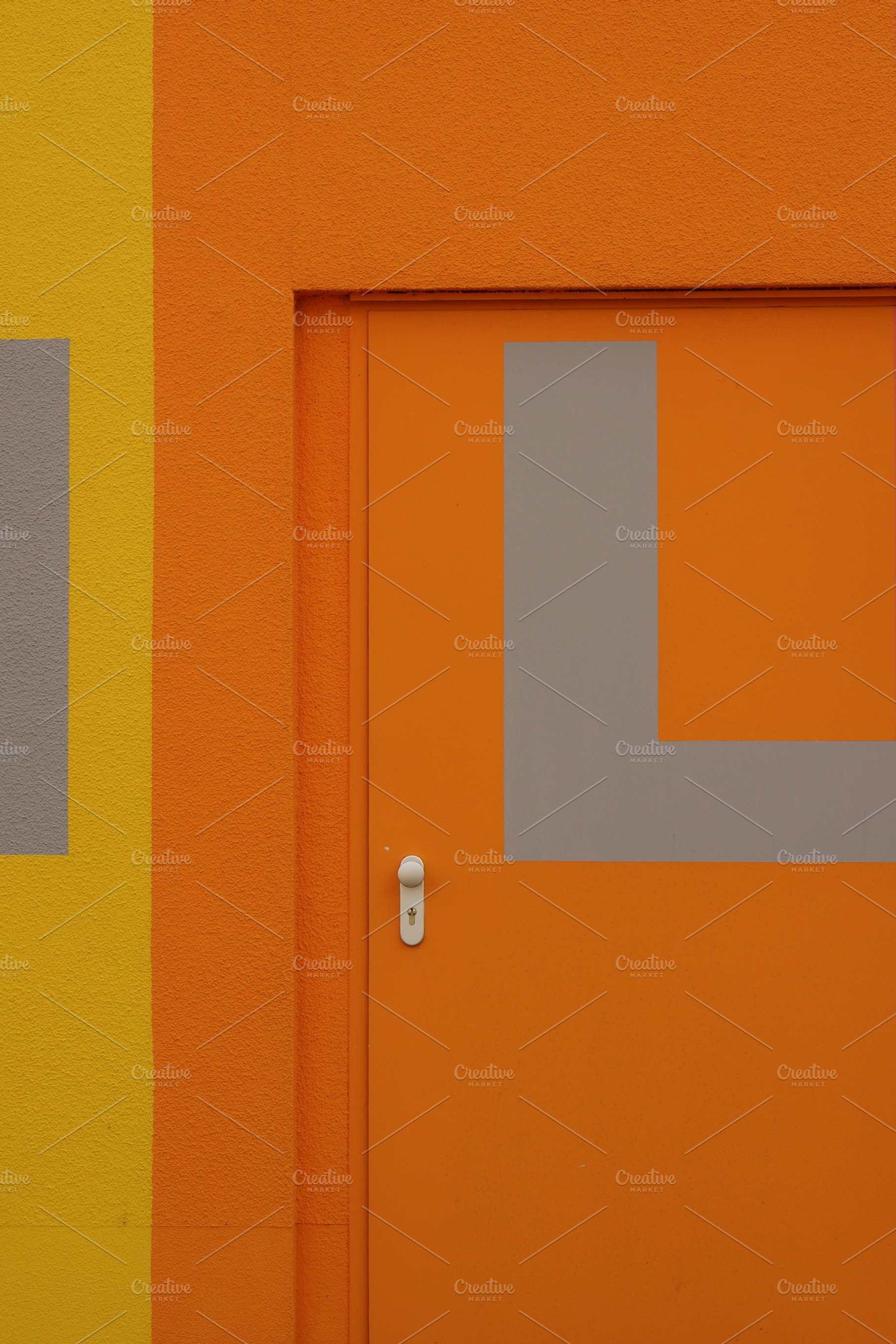 Door stock photo containing wall and decoration, an Architecture Photo by ateliervonau