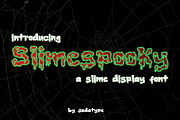 Slimespooky Font | Halloween Theme, a Symbol Font by Jadatype.id (Thumbnail 1 of 11)