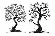 Tree Laser Cut Bundle | Decorative T, a Graphic by Designs_River (Thumbnail 10 of 11)