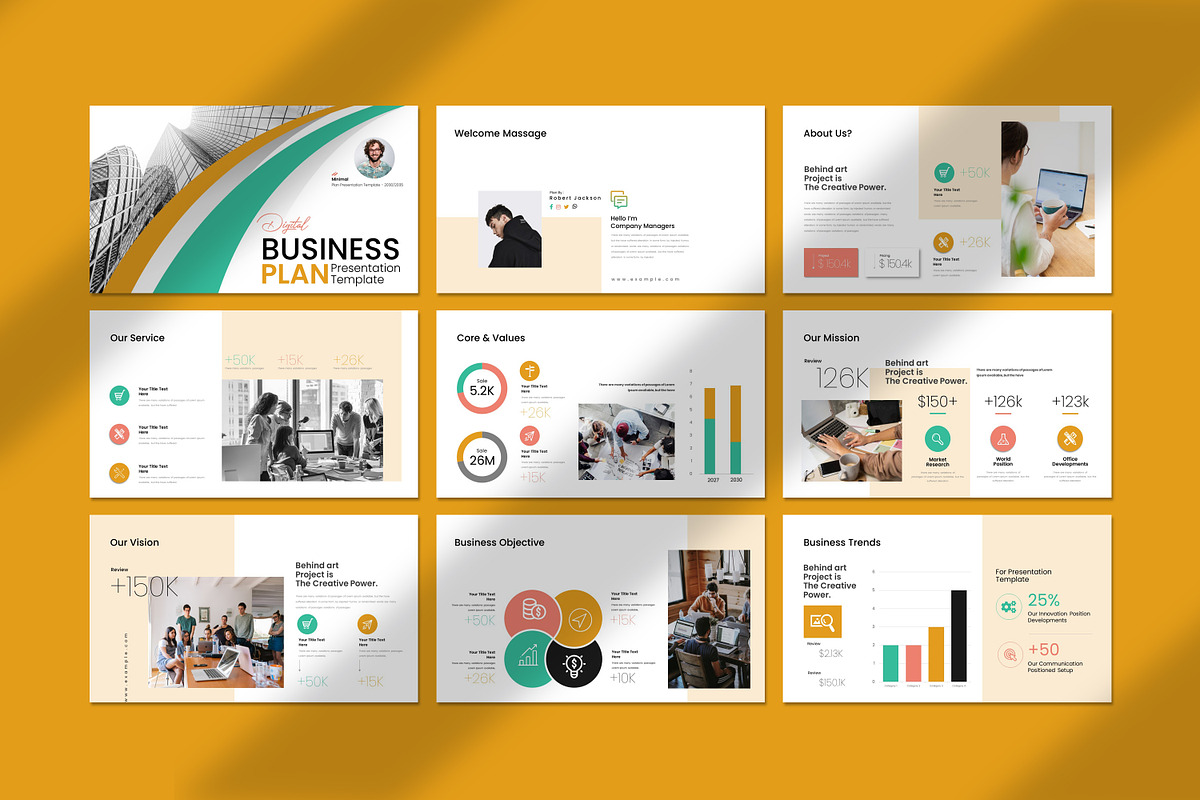 Digital Business Plan Presentation, a Presentation Template by Soraclod (Photo 5 of 9)