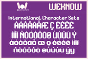 Bubble FLight font, a Sans Serif Font by weknow (Thumbnail 8 of 8)